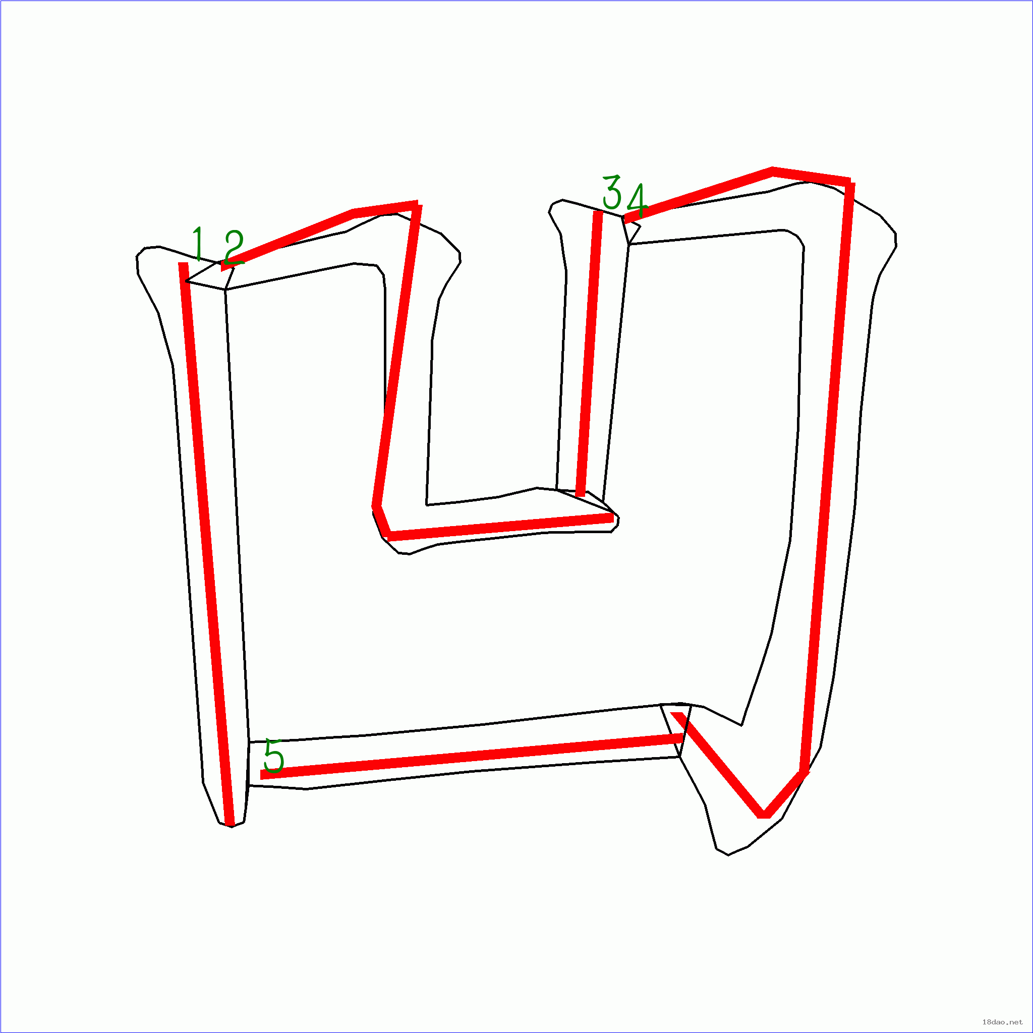 笔画数:5汉字 凹 笔画数 5 笔顺图片 这是本站根据原始xml数据